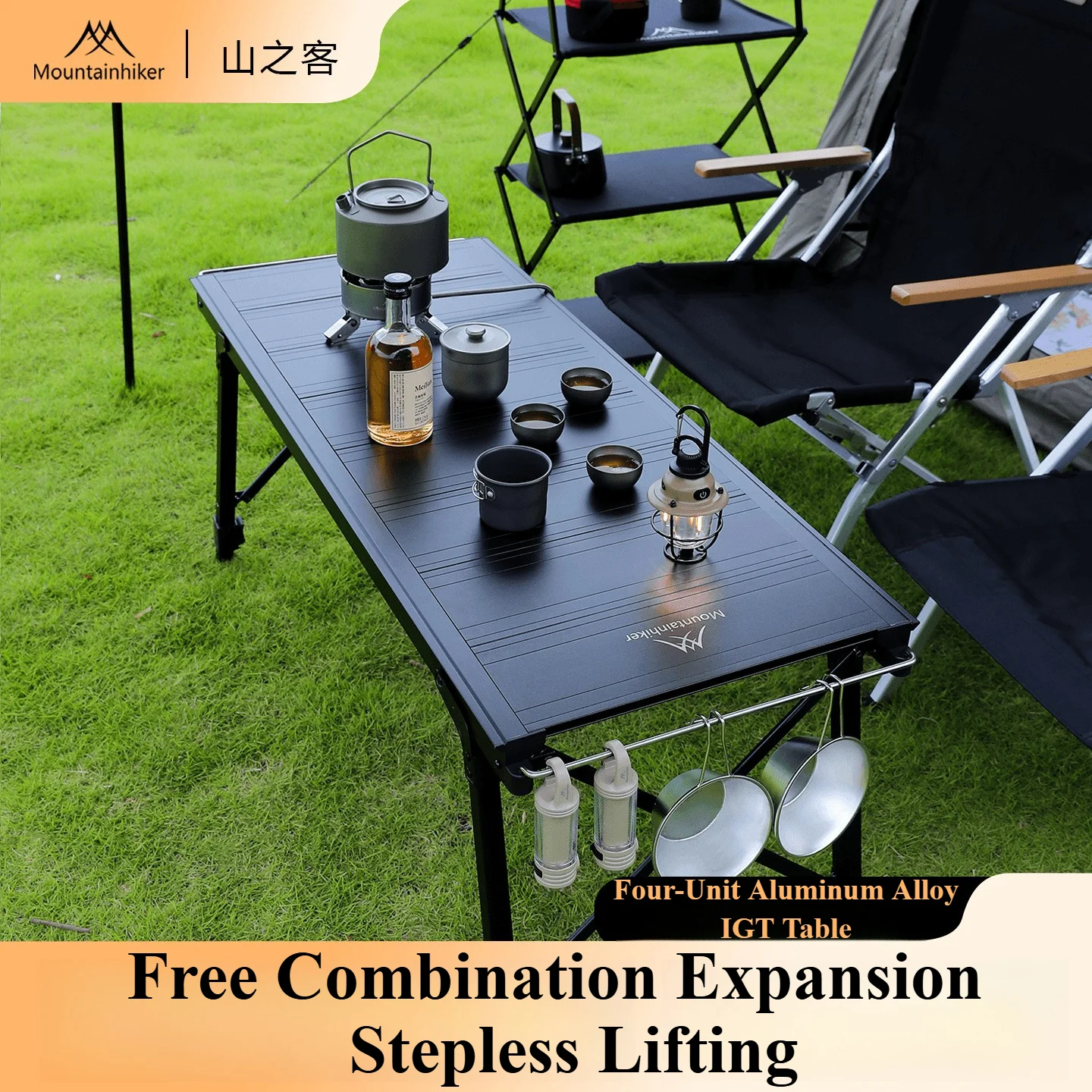 Camping Cooking Gas - Mountainhiker Camping Opvouwbare Lift Verwijderbare Multi