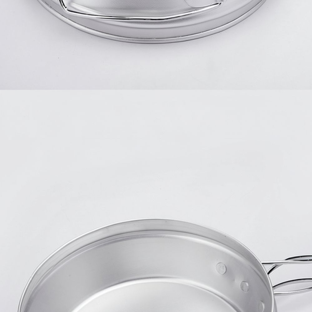 Camping Cooking Dining Set - Draagbare aluminium campingpanset voor Starck Camping,