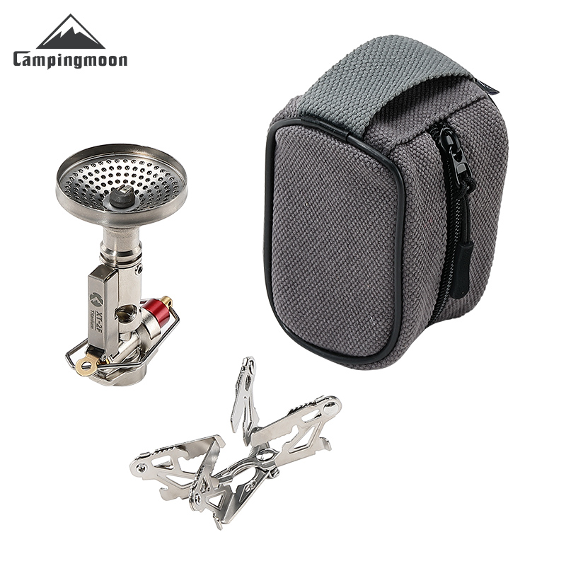 Camping Cooking Gas - CAMPINGMOON XT-2F Xuanfeng Titanium Raketkachel Draagbare