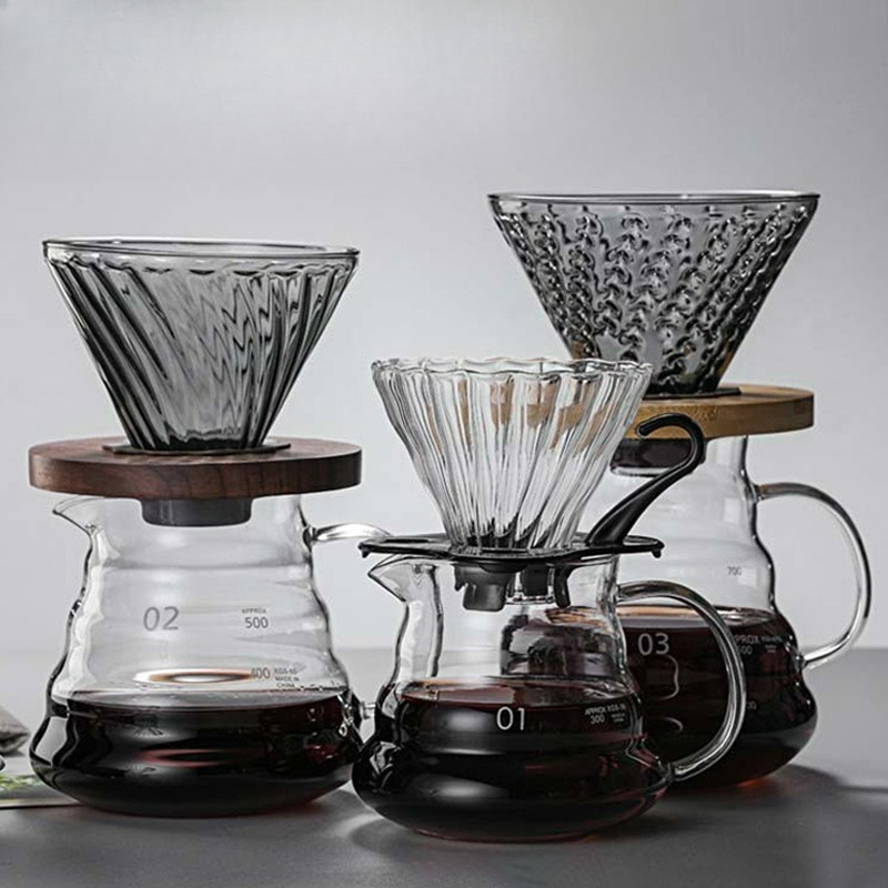 Camping Cooking Sets - Giet Over Koffiezetapparaat Set Hoge Warmte