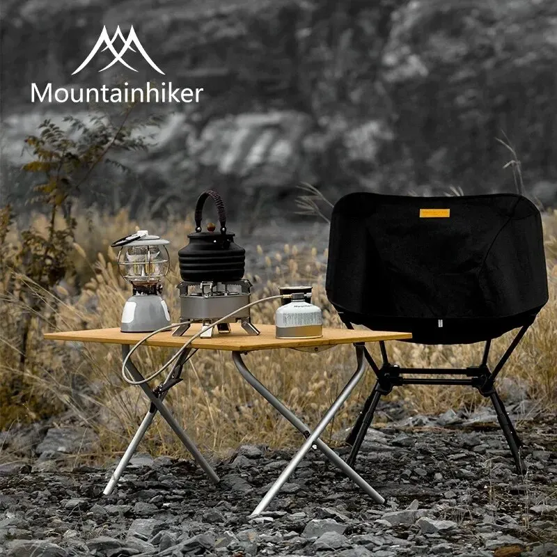 Camping Cooking Table - MOUNTAINHIKER 2/3 Bamboe Klaptafel Outdoor Camping