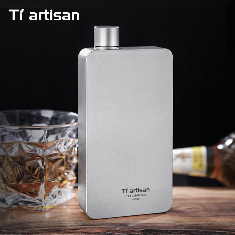 Tiartisan 400ML Titanium Heupf - Camping Cooking Utilities recensie en prijs