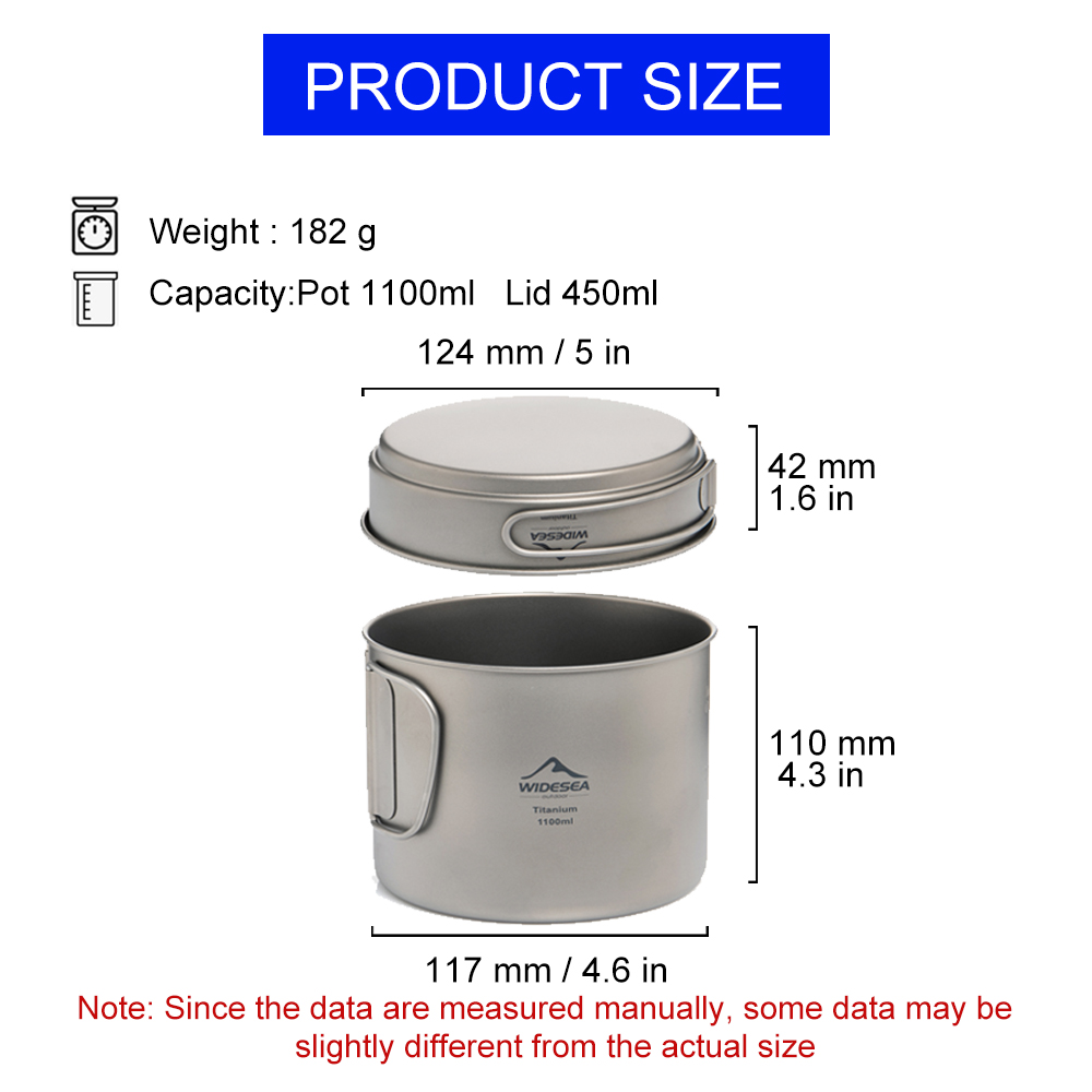 Widesea Ultralight Titanium Ca - Camping Cooking Utilities recensie en prijs