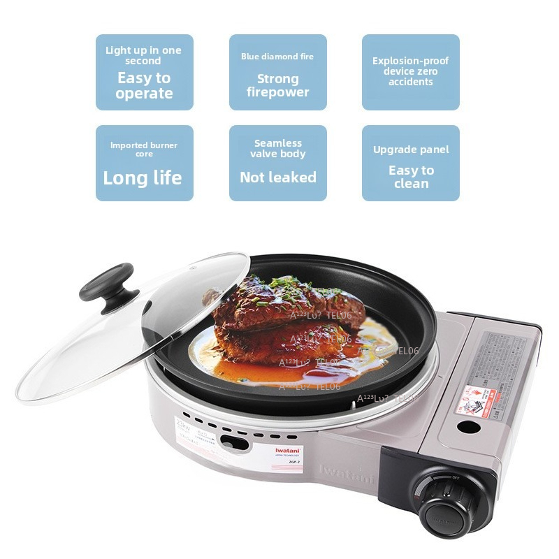 Draagbare winddichte gasfornui - Camping Cooking Gas recensie en prijs