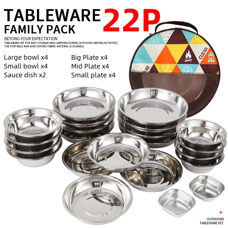 Kamperen Koken Draagbare Eetpl - Camping Cooking Dining Set recensie en prijs