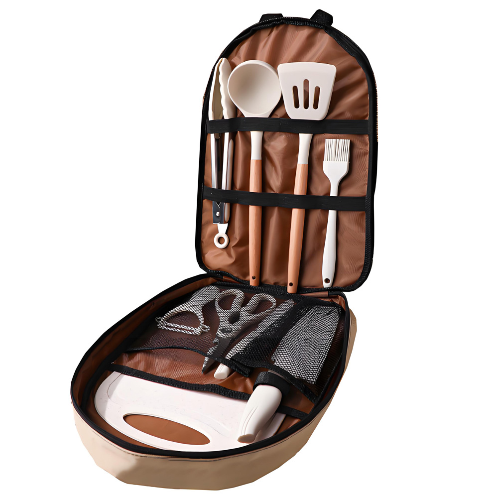 10-delige draagbare camping ko - Camping Cooking Bundle recensie en prijs