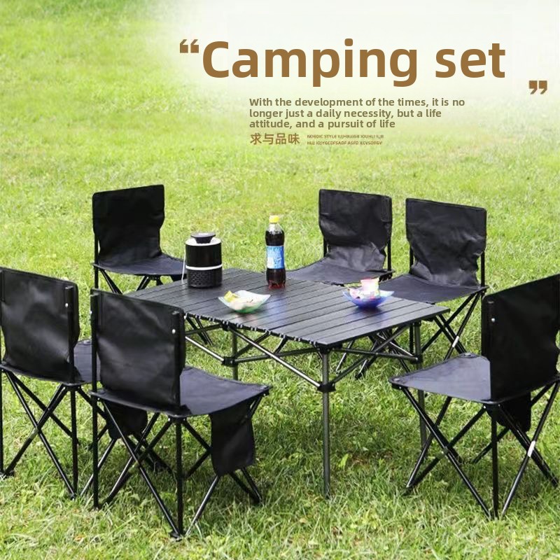 Draagbare Buitentafels en -sto - Camping Cooking Full Set recensie en prijs