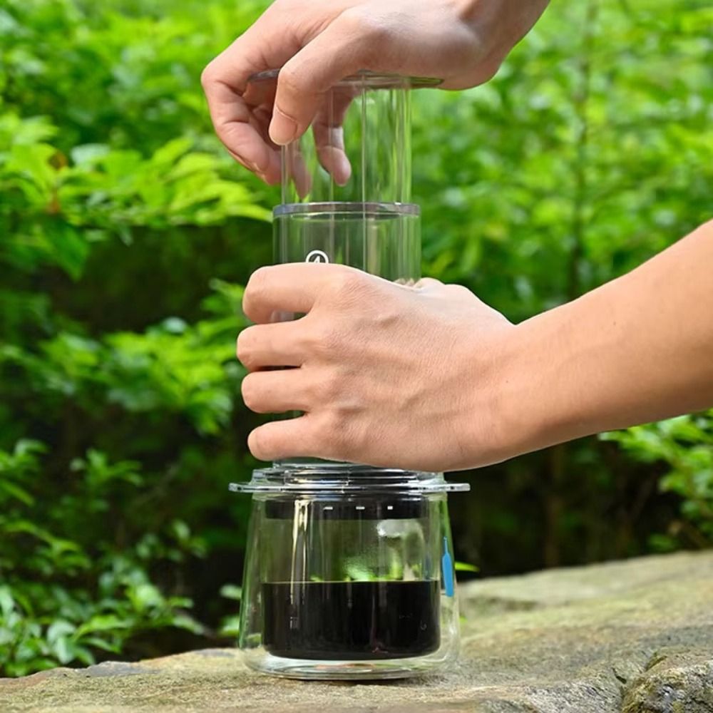 Draagbare koffiekan Franse sti - Camping Cooking Utilities recensie en prijs