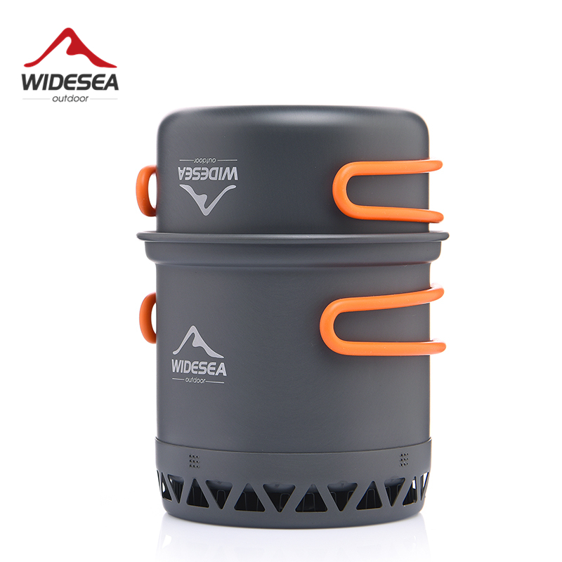 Widesea Camping Pot 1.3L 2.3L  - Camping Cooking Bundle recensie en prijs