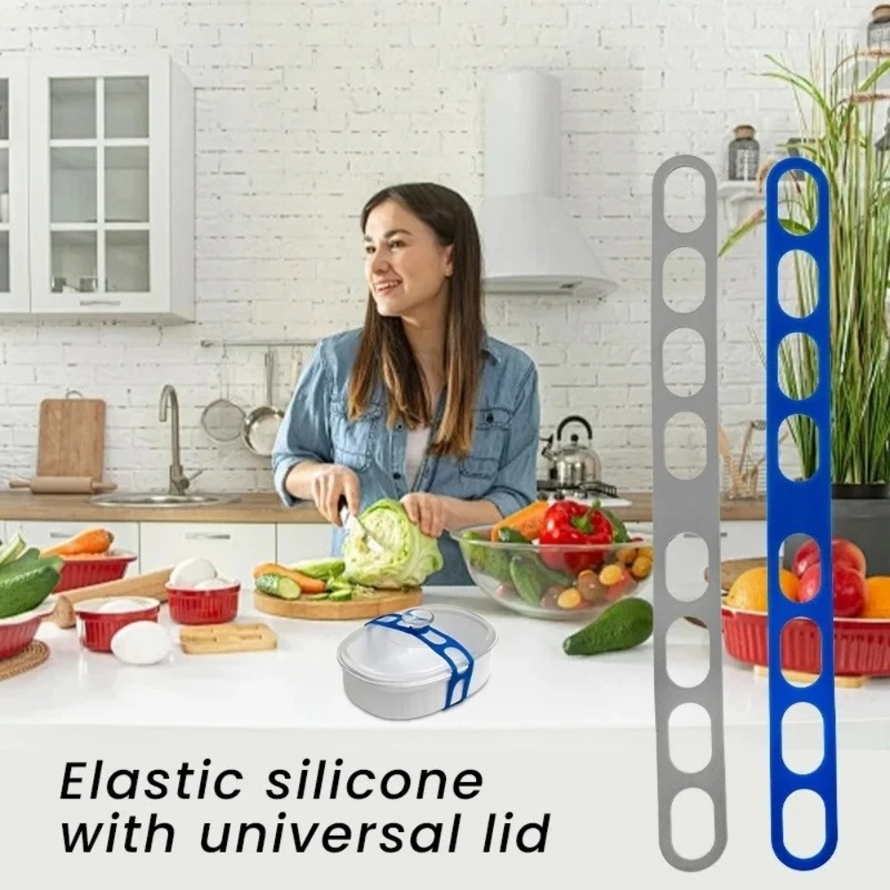 Herbruikbare siliconen elastis - Camping Cooking Utilities recensie en prijs