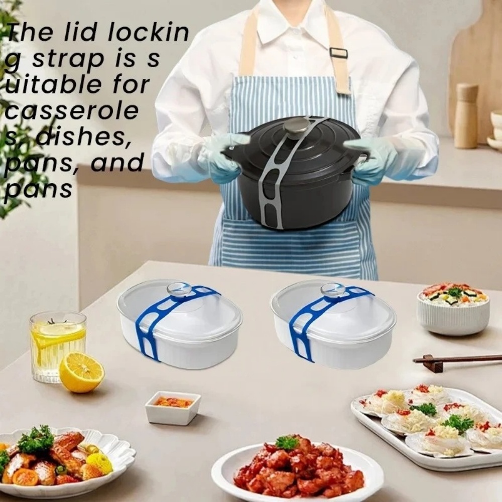 Herbruikbare siliconen elastis - Camping Cooking Utilities recensie en prijs