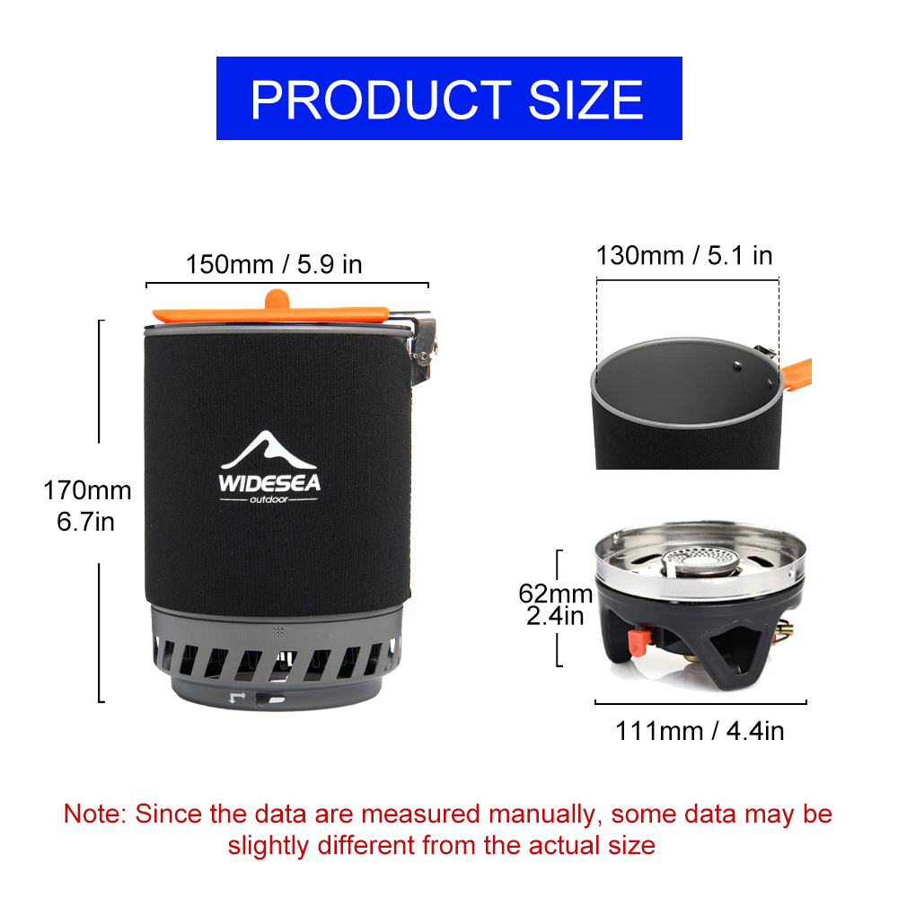 Widesea Camping Kooksysteem me - Camping Cooking Gas recensie en prijs