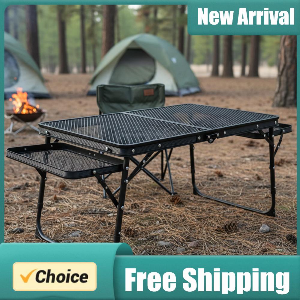 Opvouwbare grilltafel In hoogt - Camping Cooking Table recensie en prijs