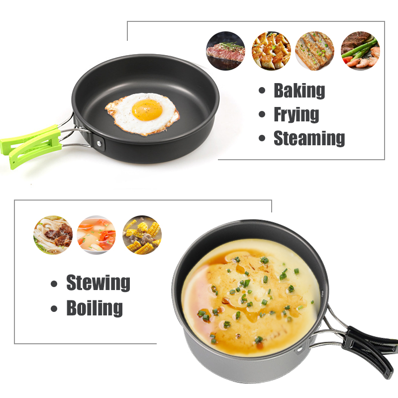WESTTUNE Camping Kookgerei Kit - Camping Cooking Sets recensie en prijs