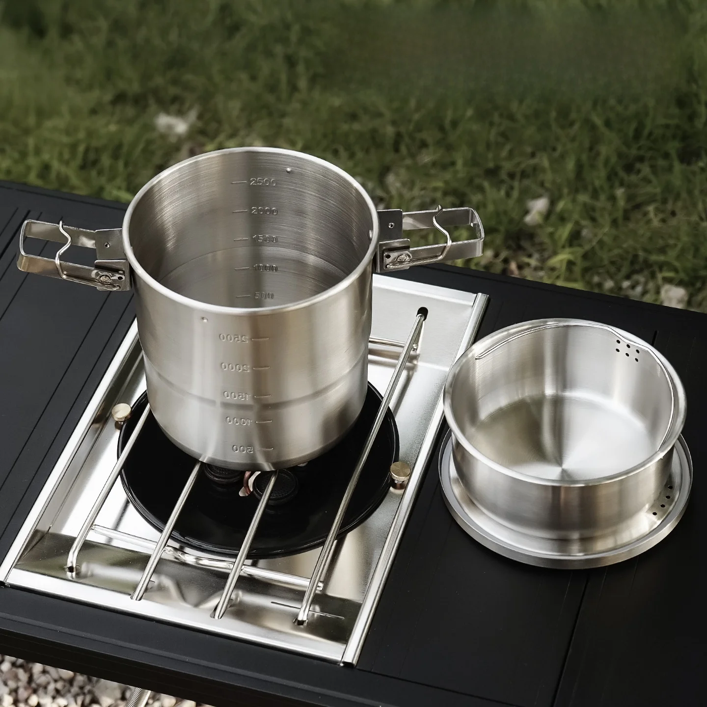 Outdoor Camping 304 roestvrij  - Camping Cooking Full Set recensie en prijs