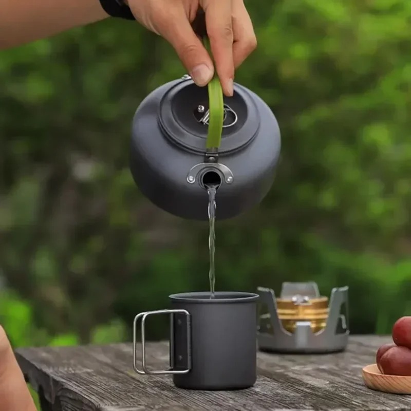 Nieuwe 300 ml opvouwbare beker - Camping Outdoor Cooking Set recensie en prijs