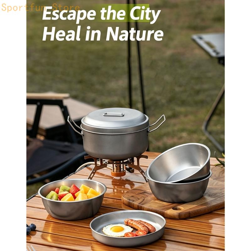 Kampmaaltijd kookgereigroep me - Camping Cooking Dining Set recensie en prijs