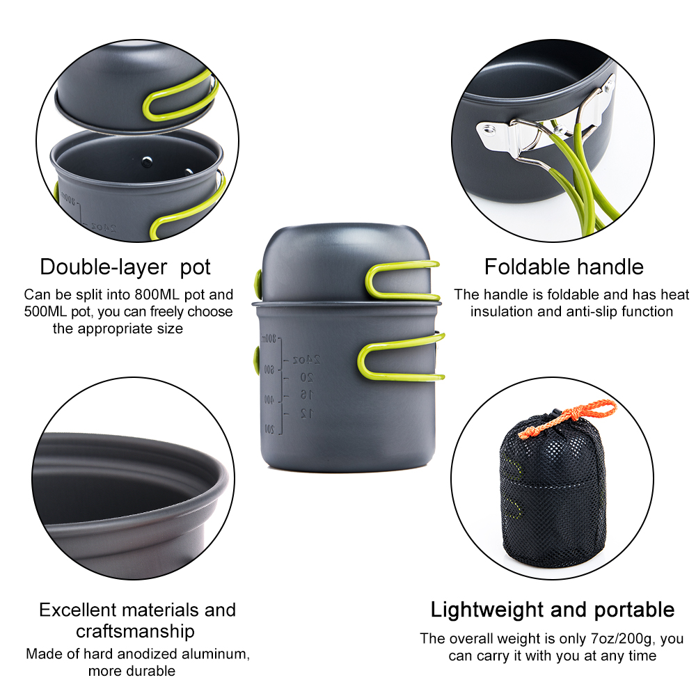 Widesea Ultralight Camping Koo - Camping Cooking Utilities recensie en prijs