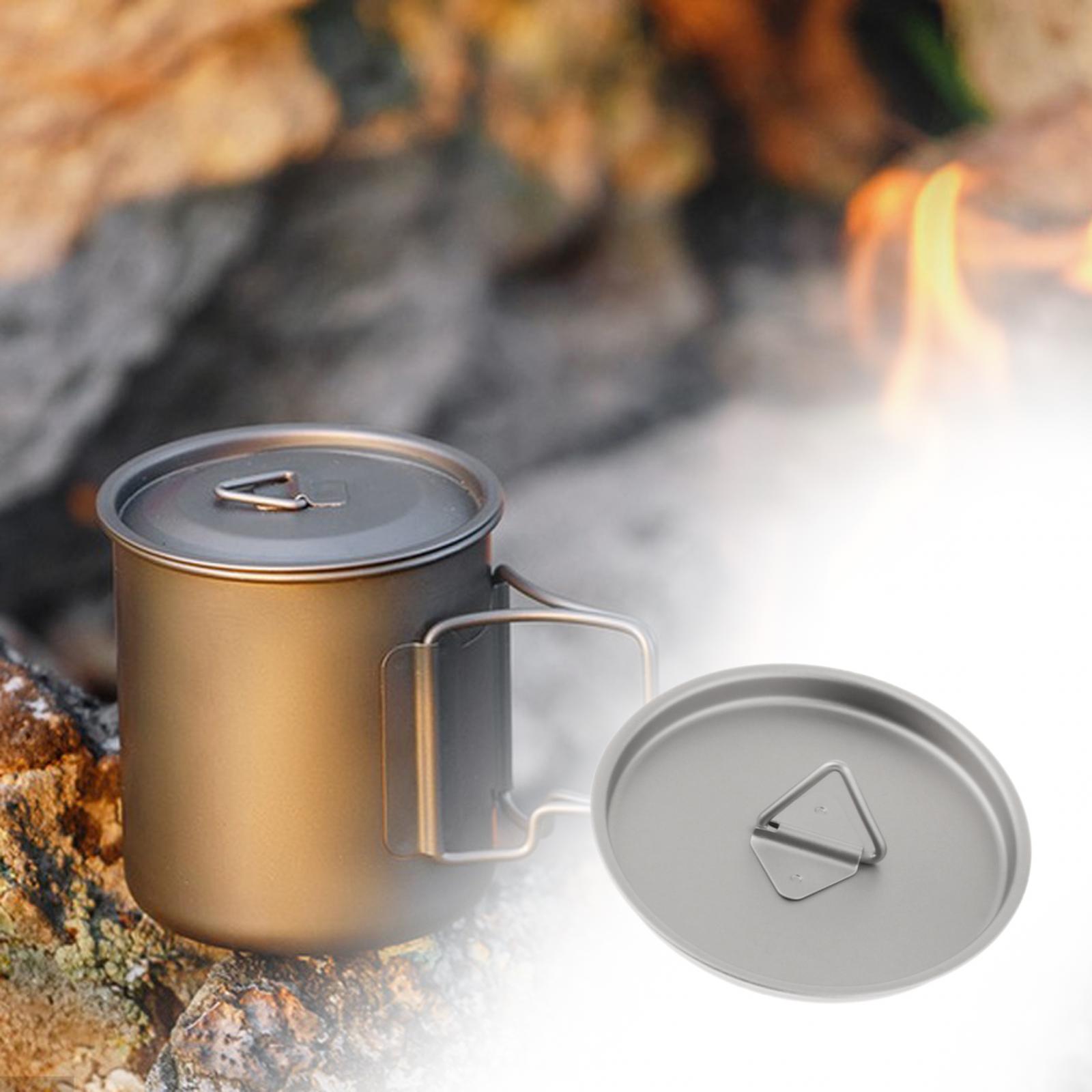 Titanium deksel voor waterbeke - Camping Cooking Utilities recensie en prijs
