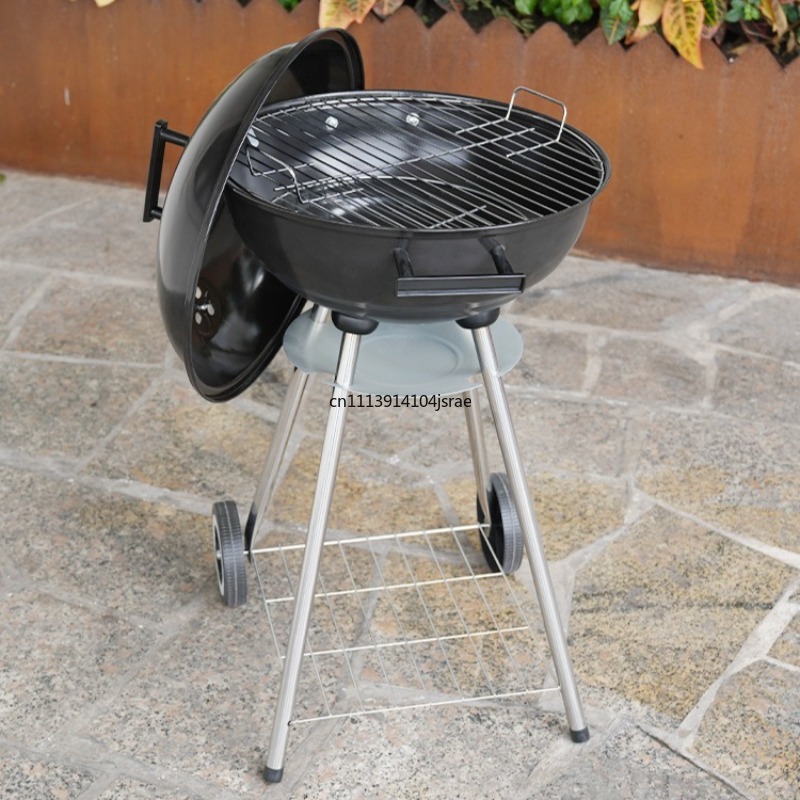 Draagbare Ronde Houtskool BBQ  - Camping Cooking Options recensie en prijs