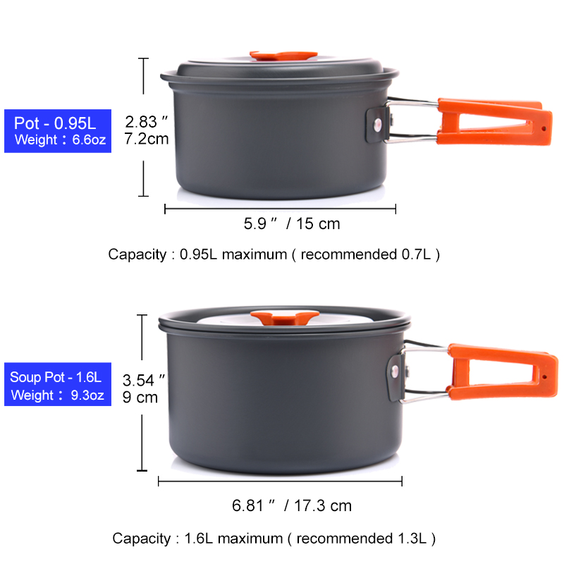 Widea Camping Outdoor Kookgere - Camping Cooking Bundle recensie en prijs