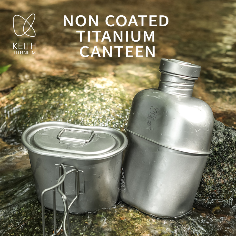 KEITH Pure Titanium Canteen Me - Camping Outdoor Cooking Set recensie en prijs