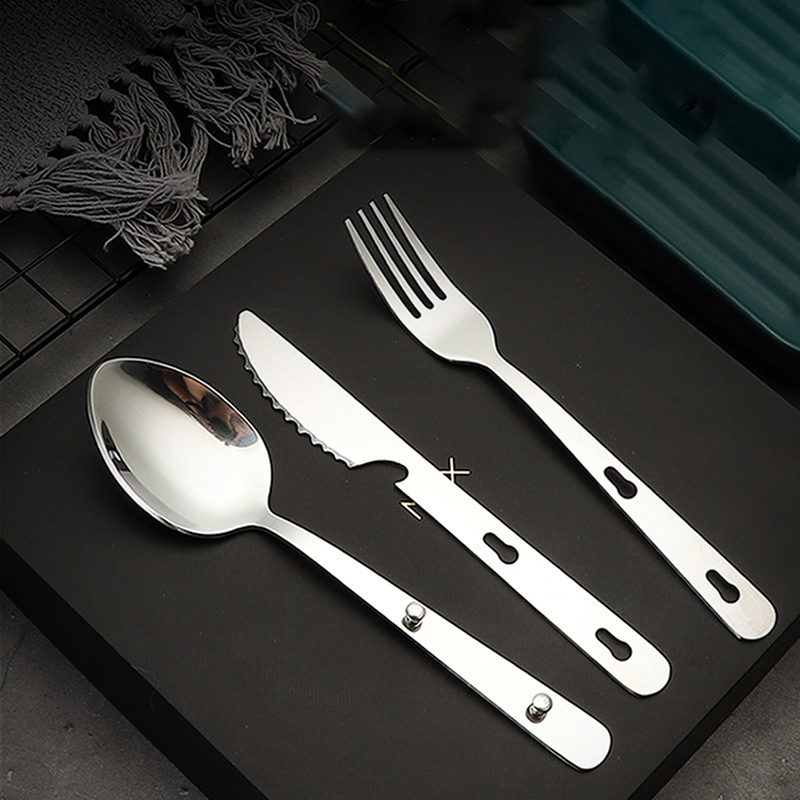3 stks/set Draagbare Roestvrij - Camping Cooking Bundle recensie en prijs