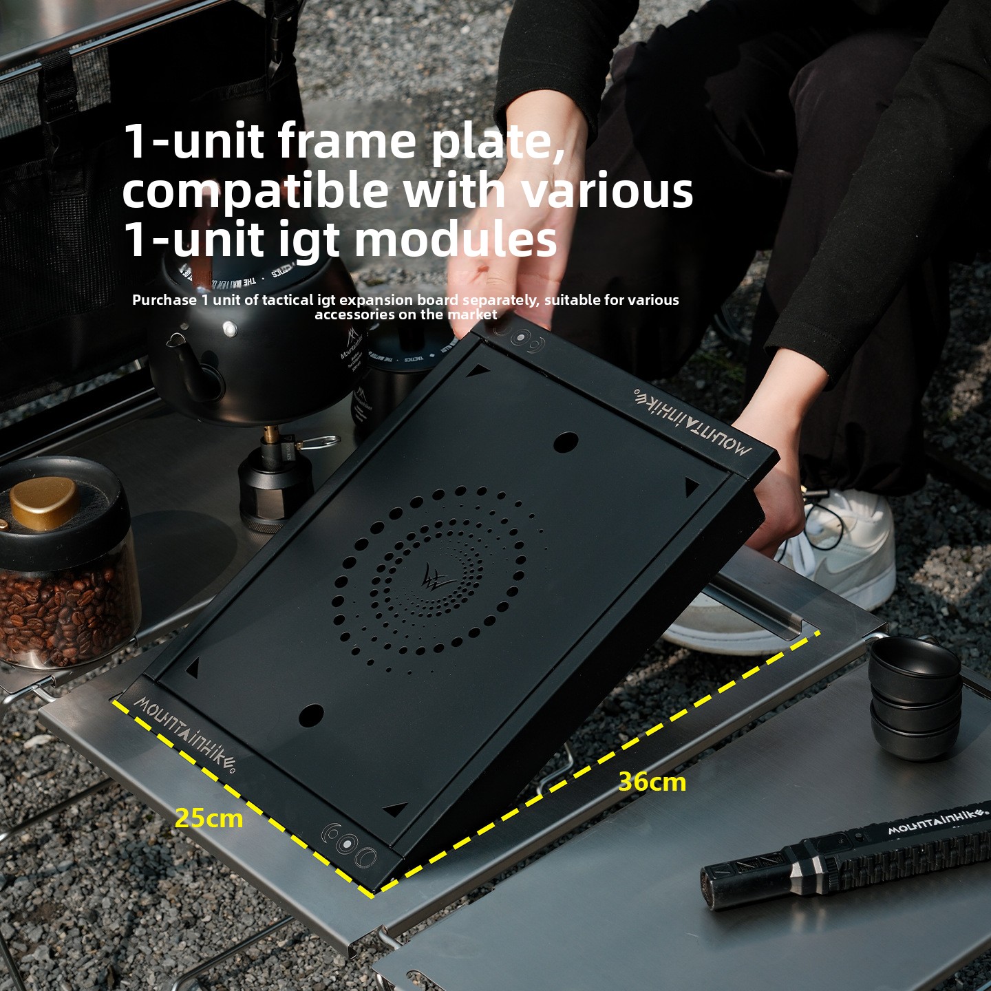 MOUNTAINHIKER 2026 IGT Combina - Camping Cooking Table recensie en prijs
